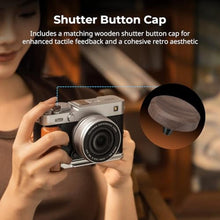Load image into Gallery viewer, SmallRig Walnut Hot Shoe Cover with Shutter Button Cap_726