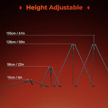 Load image into Gallery viewer, SmallRig x Potato Jet Tribex Hydraulic Carbon II Tripod Fast Extend Camera Travel Tripod, Low Angle Photograph to 5.9in/15cm, Max Height 61in/155cm, Weight 5.7lbs, Load up 55lbs -5756, Black_516