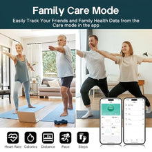 Load image into Gallery viewer, Smart Rings for Women Men,Fitness Tracker Ring,Heart Rate,Blood Oxygen,Blood Pressure,Step Tracker,Sleep Monitoring,No Subscription Fee,IP68 Waterproof Smart Ring for iphone&Android(Black 12)_98