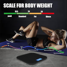 Load image into Gallery viewer, Smart Scale for Body Weight Digital Bathroom Scale,Body Weight Scale, Black_115