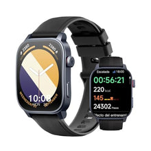 Load image into Gallery viewer, Smart Watch (Answer/Make Call), 2.1" Curved AMOLED Screen Smartwatch for Men Women, Activity Trackers with 150+ Sport Modes/Heart Rate/Sleep/SpO2 Monitor,5ATM Waterproof, Android and iOS Compatible, Black_1