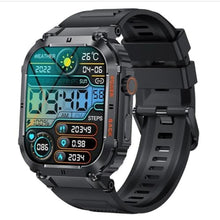 Load image into Gallery viewer, Smart Watch for Samsung Galaxy A15 5G Military Smart Watch for Men (Answer/Make Call), 1.85in HD Tactical Sports Rugged Smartwatch, Fitness Tracker Watch for Android/iOS Phones - Black_1