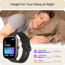 Load image into Gallery viewer, Smart Watch for Women Men, Smartwatch for iPhone & Android Bluetooth (Answer/Call) Built-in Alexa, 1.91" HD Fitness Tracker with 105+ Sport Modes, IP68 Waterproof, Sleep/Heart Rate/SpO2/Stress Monitor, StarryBlack_1316