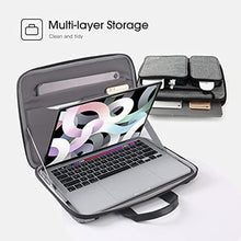 Load image into Gallery viewer, Smatree 13-14inch Hard Laptop Carring Case for 14 inch Macbook Pro 2021 /Acer Spin 5/Dell Xps 13 7390/Asus Zenbook13, 11-12.9inch iPad Pro and iPhone 13/12Pro Bag, Gray_972