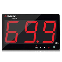 Load image into Gallery viewer, SNDWAY SW-525A 30-130dB Digital Sound Level Meter with Large LCD Display Noise Meter Decibel Wall Mounted Hanging (525A)_1