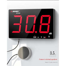 Load image into Gallery viewer, SNDWAY SW-525A 30-130dB Digital Sound Level Meter with Large LCD Display Noise Meter Decibel Wall Mounted Hanging (525A)_486