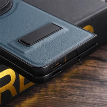 Load image into Gallery viewer, Socabi for OnePlus Open Case,Slim Thin Premium Genuine Leather Full Protective Cover Case for OnePlus Open (Blue)_3316