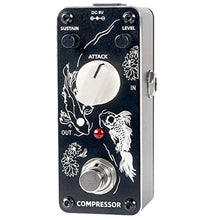 Load image into Gallery viewer, Sondery Compressor Pedal for Electric Guitar and Bass, Mini Compression Pedal True Bypass, Controls by Sustain Level and Attach, Art Design Series_1