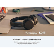 Load image into Gallery viewer, Sony WH-CH520 Wireless Bluetooth On-Ear Headphones with Microphone, Up to 50 Hours Battery Life with Quick Charge Function, Includes USB-C Charging Cable - Beige - International Version (No Warranty)_49