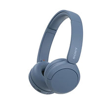 Load image into Gallery viewer, Sony WH-CH520 Wireless Headphones Bluetooth On-Ear Headset with Microphone and up to 50 Hours Battery Life with Quick Charging, Blue_1