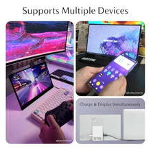 Load image into Gallery viewer, SOTSU FlipAction Go 14" Portable Monitor FHD 400 Nits USB-C Mini HDMI, Silver_1316