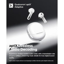 Load image into Gallery viewer, SoundPEATS Air5 Truly Wireless Semi in Ear Earbuds, TWS Noise Nancelling Headphones, Snapgragon Sound, APTX Adaptive Lossless and QCC3091, Bluetooth V5.4 Earphones with 6 Mics, 30 Hrs Gaming Playtime, White_2553