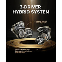 Load image into Gallery viewer, SoundPEATS H3 Wireless Headphones, Triple Driver LDAC aptX Lossless, 55dB, Golden_72
