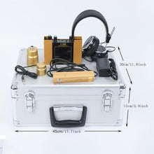 Load image into Gallery viewer, Spdazzleburst Ultrasonic Water Leak geophone Sensor, Leak Detection Sensor, Underground Water Leak Detector, Plumbing Leak Detector with Headset and 4 Gear Adjustable, Gold_421