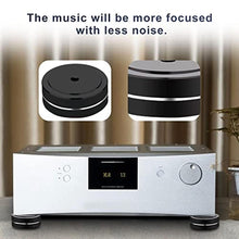 Load image into Gallery viewer, Speaker Isolation Feet 4Pcs 40x15mm Load 400KG Aluminum Audio feet(Black)_1101