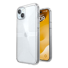 Load image into Gallery viewer, Speck Clear iPhone 15 Plus Case - Slim, Drop Protection, Grip - for iPhone 15 Plus & iPhone 14 Plus - Scratch Resistant, Anti-Yellowing, 6.7 Inch Phone Case - GemShell Grip, Clear, ClearClear_1