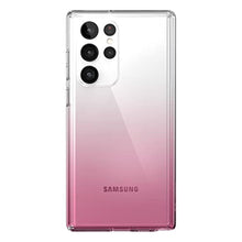 Load image into Gallery viewer, Speck Products Presidio Perfect Clear Ombre Samsung Galaxy S22 Ultra Case, Clear/Vintage Rose Fade, ClearVintageRoseFade_1110
