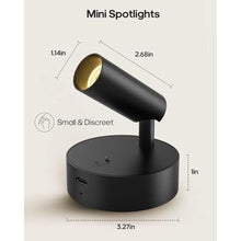 Load image into Gallery viewer, Spotlights Indoor with Remote, 3000Mah Rechargeable Wireless Plant Light, BlackmAh_207