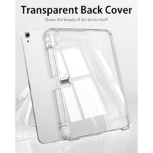Load image into Gallery viewer, SQBEBS for iPad (A16) 11th Generation 11 Inch 2025, iPad 10th Generation Case 10.9 Inch 2022, Sliding Detachable Cover with Clear Hard Back Shell, Tri-Fold Stand with Pencil Holder, Gray_358