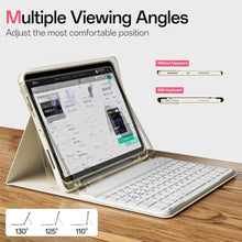 Load image into Gallery viewer, SQQSOOZ Keyboard Case for iPad Air 11 Inch M4, Air 5th/4th Gen, Cream White, CreamWhite_890