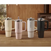 Load image into Gallery viewer, Stanley 10-12485 Pro Tour Flip Straw Tumbler, 2.8 fl oz (0.88 L), Stainless Steel, Cold Insulation, 28.7 fl oz (880 ml), Water Bottle, Outdoor, Black 2.0_1650