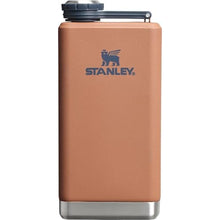 Load image into Gallery viewer, Stanley Adventure Pre-Party Flask 8 oz | Leakproof Hip Flask | Hinge Connected Never Lose Cap | Insulated Stainless Steel Liquor Container | BPA-Free | Toast_1