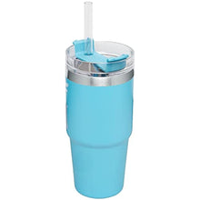 Load image into Gallery viewer, STANLEY Adventure Quencher Travel Tumbler for Kids (8 and Above), 14oz, Stan the Bear Stainless Steel Insulated Tumbler with Lid and Straw, PoolCub_992