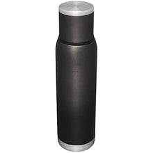 Load image into Gallery viewer, Stanley Adventure-To-Go Vacuum Bottle 1.4 qt | Wide Mouth with Leakproof Cup Lid | Keep Drinks Hot or Cold | Packable for Travel | Insulated Stainless Steel Thermal Bottle | BPA-Free | Charcoal Glow, CharcoalGlow_1065
