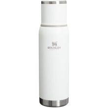 Load image into Gallery viewer, Stanley Adventure-To-Go Vacuum Bottle 1.1 qt | Wide Mouth with Leakproof Cup Lid | Keep Drinks Hot or Cold | Packable for Travel | Insulated Stainless Steel Thermal Bottle | BPA-Free | Frost_1