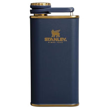 Load image into Gallery viewer, Stanley Classic Easy Fill Wide Mouth Flask 8 oz | Leakproof Hip Flask | Hinge Connected Never Lose Cap | Insulated Stainless Steel Liquor Container | BPA-Free | Twilight_1