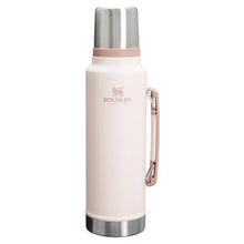 Load image into Gallery viewer, Stanley Classic Legendary Vacuum Bottle 1.5 qt | Wide Mouth with Leakproof Cup Lid | Keep Drinks Hot or Cold | Packable for Travel | Insulated Stainless Steel Thermal Bottle | BPA-Free | Rose Quartz, RoseQuartz_1