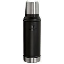 Load image into Gallery viewer, Stanley Classic Legendary Vacuum Bottle 1.0 qt Wide Mouth with Leakproof Cup Lid Keep Drinks Hot or Cold Packable for Travel Insulated Stainless Steel Thermal Bottle BPA-Free Black 2.0_1