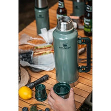 Load image into Gallery viewer, Stanley Classic Legendary Vacuum Bottle 2.0 qt | Wide Mouth with Leakproof Cup Lid | Keep Drinks Hot or Cold | Packable for Travel | Insulated Stainless Steel Thermal Bottle | BPA-Free | Black 2.0_5613