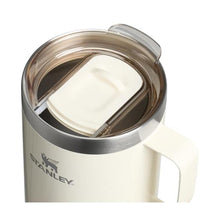 Load image into Gallery viewer, STANLEY Everyday Camp Mug 24oz | Drink Through Lid | Cup for Coffee, Tea and Drinks | Insulated Stainless Steel Coffee Mug | BPA-Free | Cream Gloss, CreamGloss_306