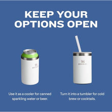 Load image into Gallery viewer, STANLEY Everyday Can Cooler Cup 10 oz | Beer, Seltzers, Soda, and Energy Drinks | Doubles as Tumbler | Insulated Stainless Steel Drink Holder | BPA-Free | Frost_6110