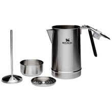 Load image into Gallery viewer, STANLEY Hold Tight Percolator Coffee Pot 1.1 qt | Stainless Steel 6 Cup Coffee Maker | Stove Top or Open Fire | Backpacking, Camping, Hiking Cookware | BPA-Free | Stainless Steel, StainlessSteel_1008