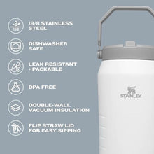 Load image into Gallery viewer, Stanley IceFlow 2.0 Flip Straw Jug with Handle 64 oz | Twist On Lid and Flip Up Straw | Leakproof for Travel and Sports | Insulated Stainless Steel |BPA-Free | Azure_5564