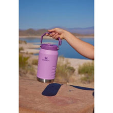 Load image into Gallery viewer, STANLEY IceFlow 2.0 Flip Straw Jug with Handle 40 oz | Twist On Lid and Flip Up Straw | Leakproof for Travel and Sports | Insulated Stainless Steel |BPA-Free | Rose Quartz, RoseQuartz_5514