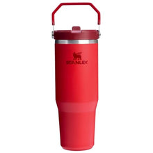 Load image into Gallery viewer, STANLEY IceFlow 2.0 Flip Straw Tumbler with Handle 30 oz | Twist On Lid and Flip Up Straw | Leak Resistant Water Bottle | Insulated Stainless Steel | BPA-Free | Chili Red, ChiliRed_1