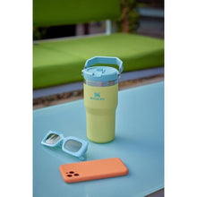 Load image into Gallery viewer, STANLEY IceFlow 2.0 Flip Straw Tumbler with Handle 20 oz | Twist On Lid and Flip Up Straw | Leak Resistant Water Bottle | Insulated Stainless Steel | BPA-Free | Azure_5534