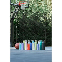 Load image into Gallery viewer, STANLEY IceFlow Cap and Carry Water Bottle 36 oz | Wide Mouth Twist Lid | Lightweight and Leakproof for Travel and Sports | Insulated Stainless Steel | BPA-Free | Citron_7462