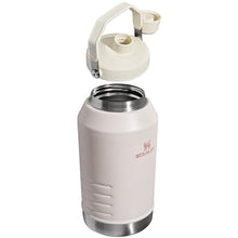 Load image into Gallery viewer, Stanley IceFlow Fast Flow Jug with Handle 96 oz | Twist On Angled Spout Lid | Leakproof for Travel and Sports | Insulated Stainless Steel | BPA-Free | Rose Quartz, RoseQuartz_1150