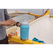 Load image into Gallery viewer, Stanley IceFlow Fast Flow Jug with Handle 96 oz | Twist On Angled Spout Lid | Leakproof for Travel and Sports | Insulated Stainless Steel | BPA-Free | Pool_4301