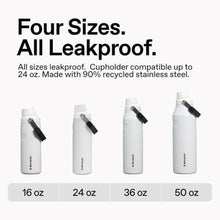 Load image into Gallery viewer, Stanley IceFlow Fast Flow Water Bottle 24 oz | Angled Spout Lid | Lightweight and Leakproof for Travel and Sports | Insulated Stainless Steel | BPA-Free | Ash_6237