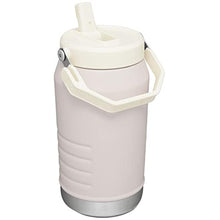 Load image into Gallery viewer, Stanley IceFlow Flip Straw Jug with Handle 64 oz| Twist On Lid and Flip Up Straw | Leak Resistant for Travel and Sports | Insulated Stainless Steel | BPA-Free | Rose Quartz, RoseQuartz_6892