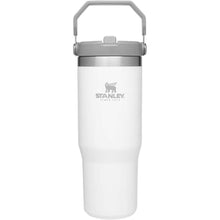Load image into Gallery viewer, Stanley IceFlow Flip Straw Tumbler with Handle 30 oz | Twist On Lid and Flip Up Straw | Leak Resistant Water Bottle | Insulated Stainless Steel |BPA-Free | Polar_1