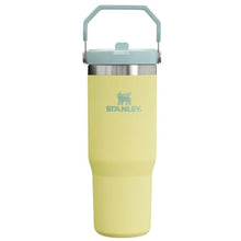 Load image into Gallery viewer, Stanley IceFlow Flip Straw Tumbler with Handle 30 oz | Twist On Lid and Flip Up Straw | Leak Resistant Water Bottle | Insulated Stainless Steel |BPA-Free | Pomelo_1