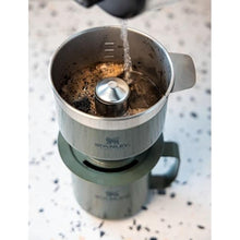 Load image into Gallery viewer, STANLEY Perfect Brew Pour Over Set | 12 oz Camp Mug with Lid Included | Drip Coffee Maker with Reusable Filter | Insulated Stainless Steel | BPA-Free | Cream Gloss, CreamGloss_541