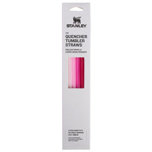 Load image into Gallery viewer, Stanley Quencher Tumbler Straws for 30 oz | Reusable Replacement Straws for Tumbler with Handle | Stainless Steel Drinking Cup Accessory | BPA-Free | Pink Multi Pack, PinkMultiPack_619