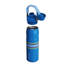 Load image into Gallery viewer, Stanley Varsity IceFlow Aerolight Fast Flow Water Bottle 24 oz | Angled Spout Lid | Lightweight and Leakproof for Travel and Sports | Insulated Stainless Steel | BPA-Free | Azure Mesh Blue, AzureMesh_5559